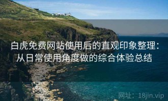 白虎免费网站使用后的直观印象整理：从日常使用角度做的综合体验总结