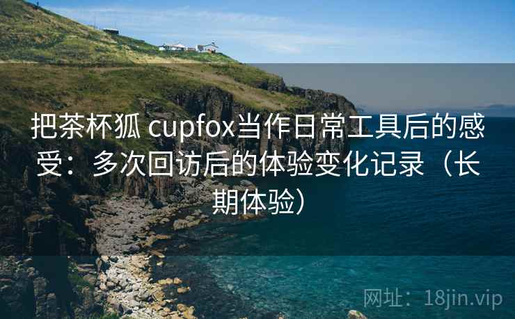 把茶杯狐 cupfox当作日常工具后的感受：多次回访后的体验变化记录（长期体验）
